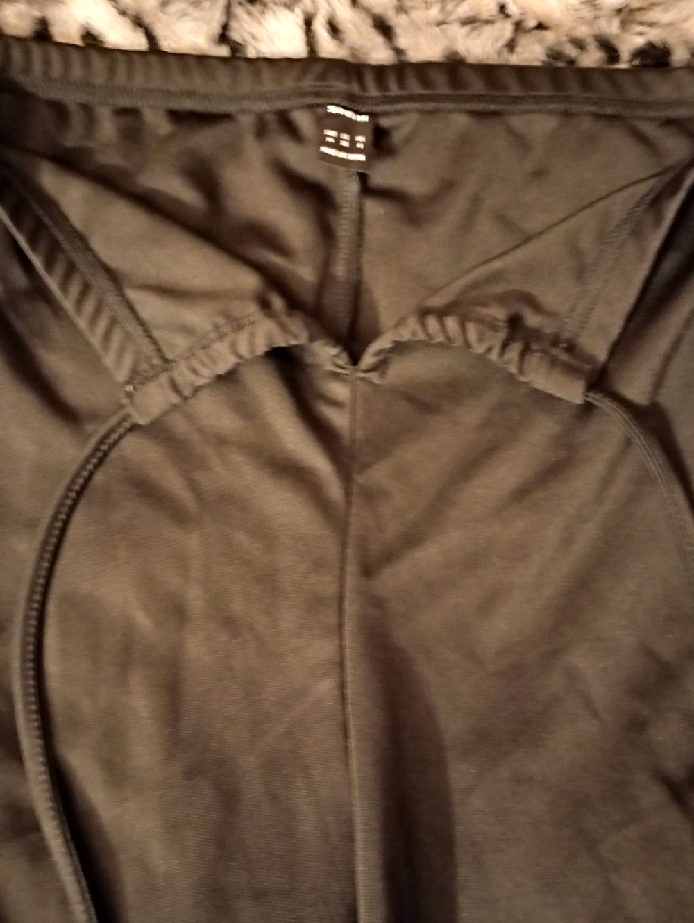 NWOT Cutout High-Waist Black Flared Women's Pants - Picture 16 of 16